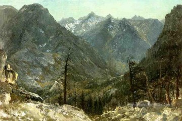 La Sierra Nevadas Albert Bierstadt Peinture à l'huile